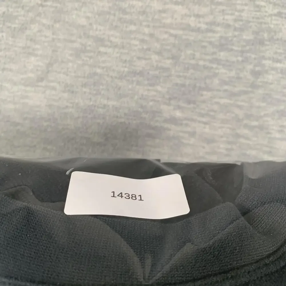 Nike Sweatshirt Womens Small Black Dri-FIT Crewneck Raglan Logo Pullover Cropped